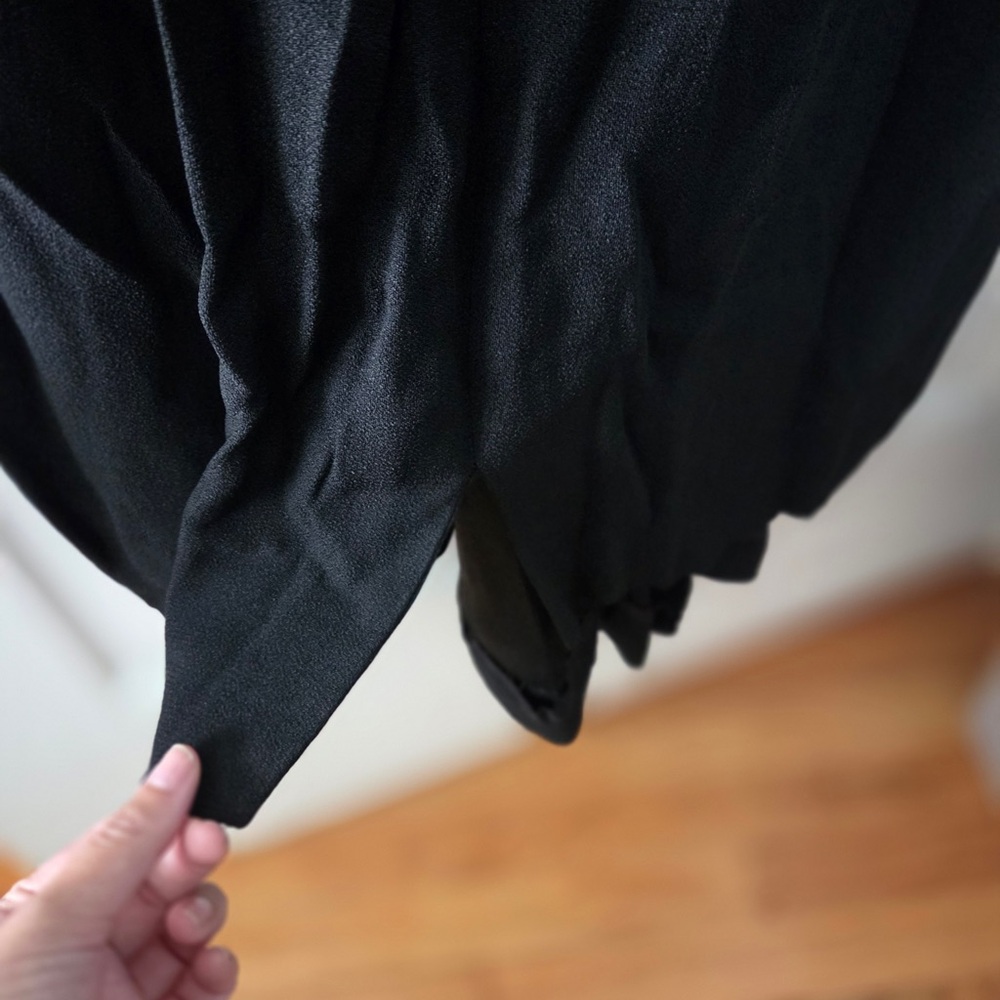 Black‎ Vintage Beaded Kalmour Gown - Picture 15 of 15